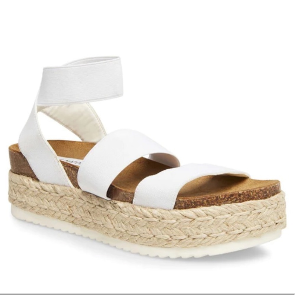 Steve Madden White Kimmies